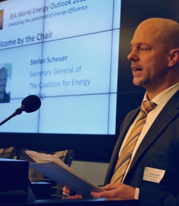 Stefan Scheuer, secretary general of the Coalition for Energy Savings
