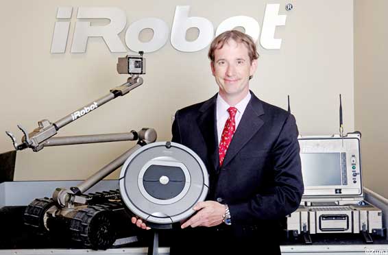 Colin Angle, chairman and chief executive officer of iRobot
