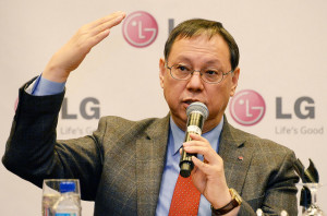 Seong-jin Jo, president and ceo of the Lg Home Appliance & Air Solution Company