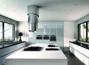 Pareo kitchen hood by Faber