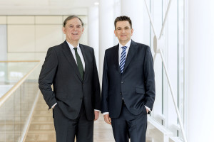 Stefan Breit (right) is successor to Eduard Sailer (left) 