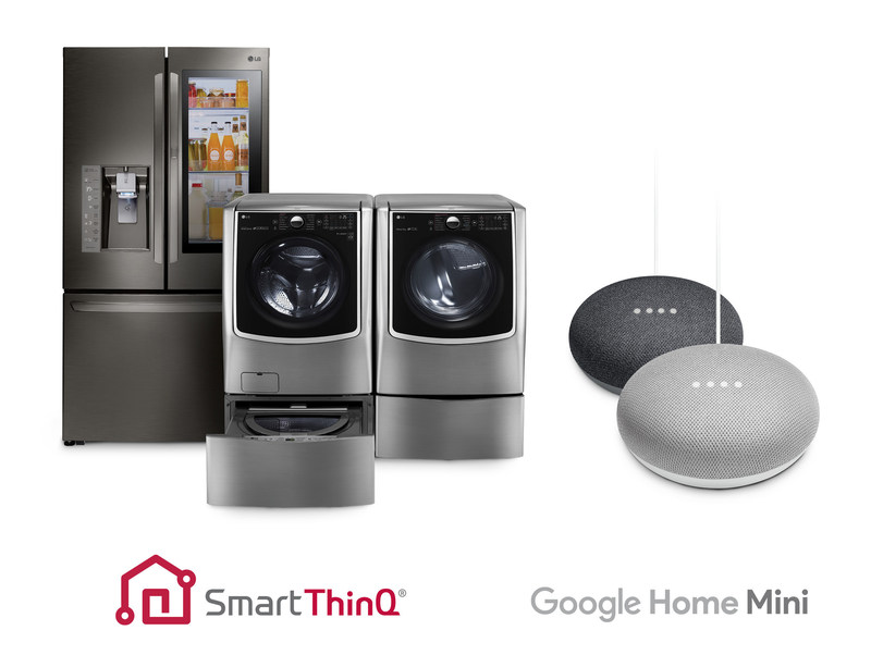 google home lg smart thinq